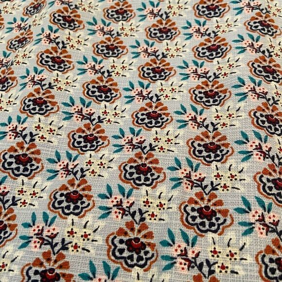 J. Crew Point Sur blue floral skirt - Picture 3 of 4